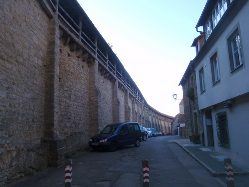 Fortress Wall looking south.